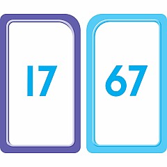 Numbers 1-100 Flash Cards