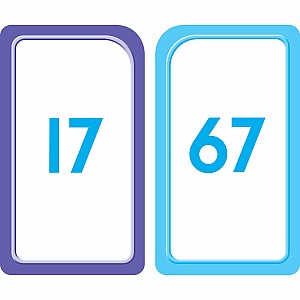 Numbers 1-100 Flash Cards