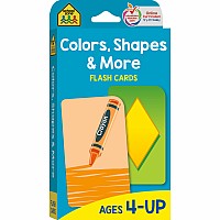 Colors, Shapes & More Flash Cards