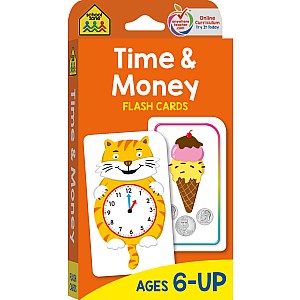 Time & Money Flash Cards