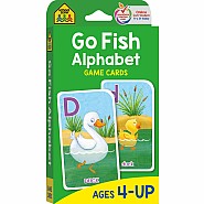 Go Fish Alphabet Game Cards