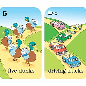 Old Maid Numbers Game Cards