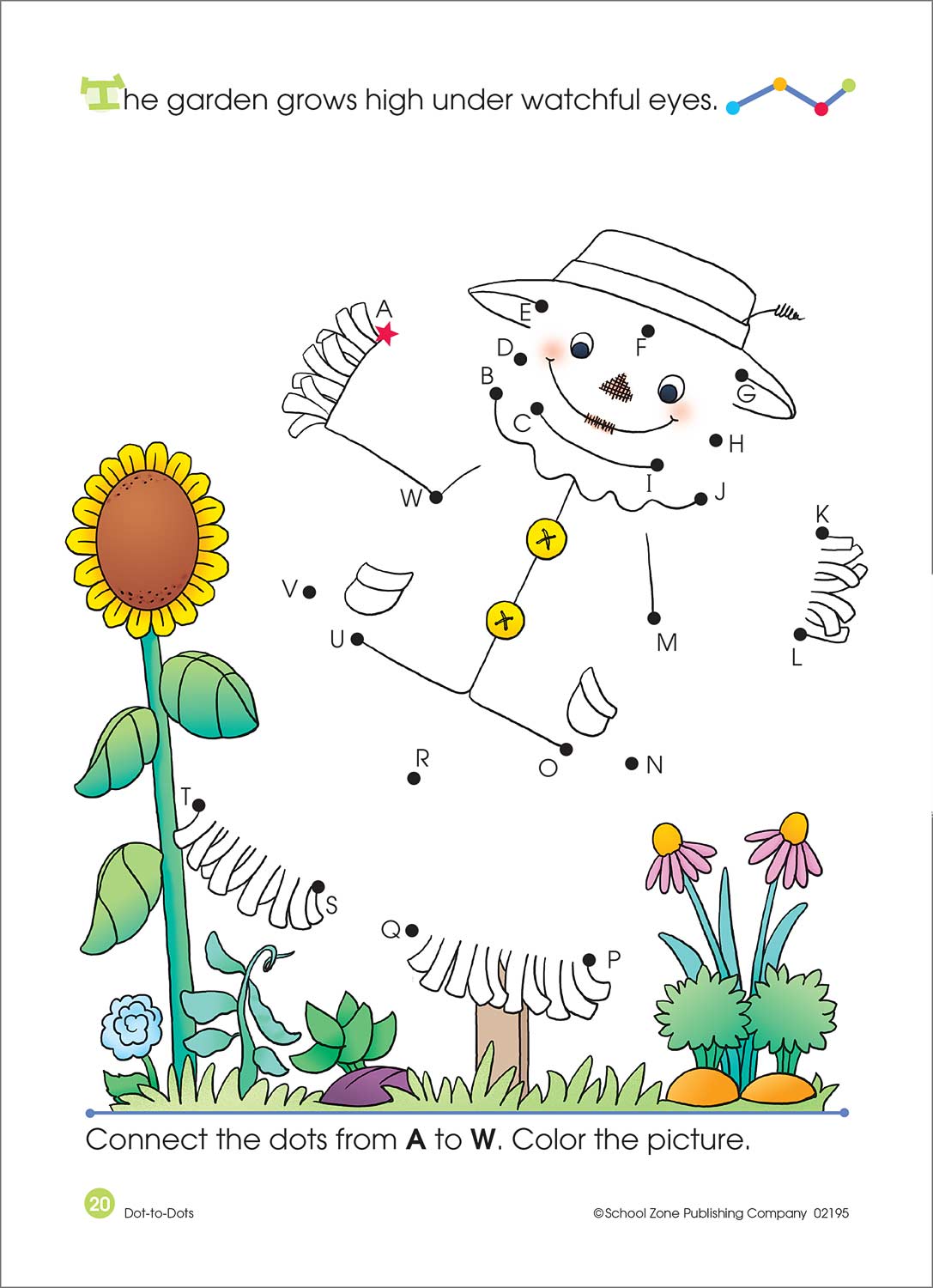 Dot-To-Dots Alphabet Activity Zone Workbook - The Learning Post Toys