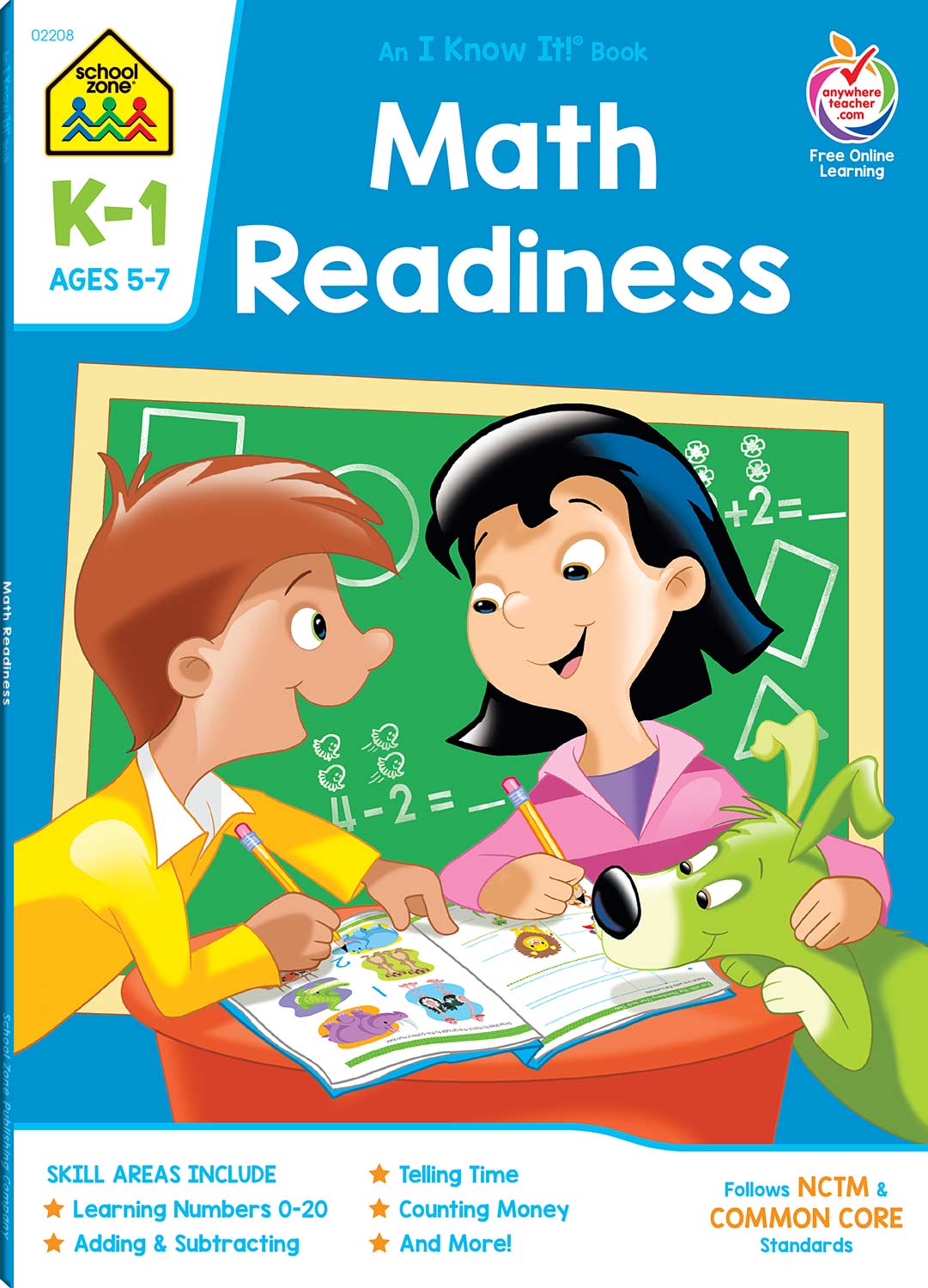 Math Readiness K1 Deluxe Edition Workbook Kool & Child