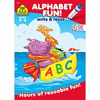 Alphabet Fun! Write & Reuse Workbook