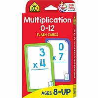 3rd, 4th and 5th Grade | Multiplication Flash Cards 0-12