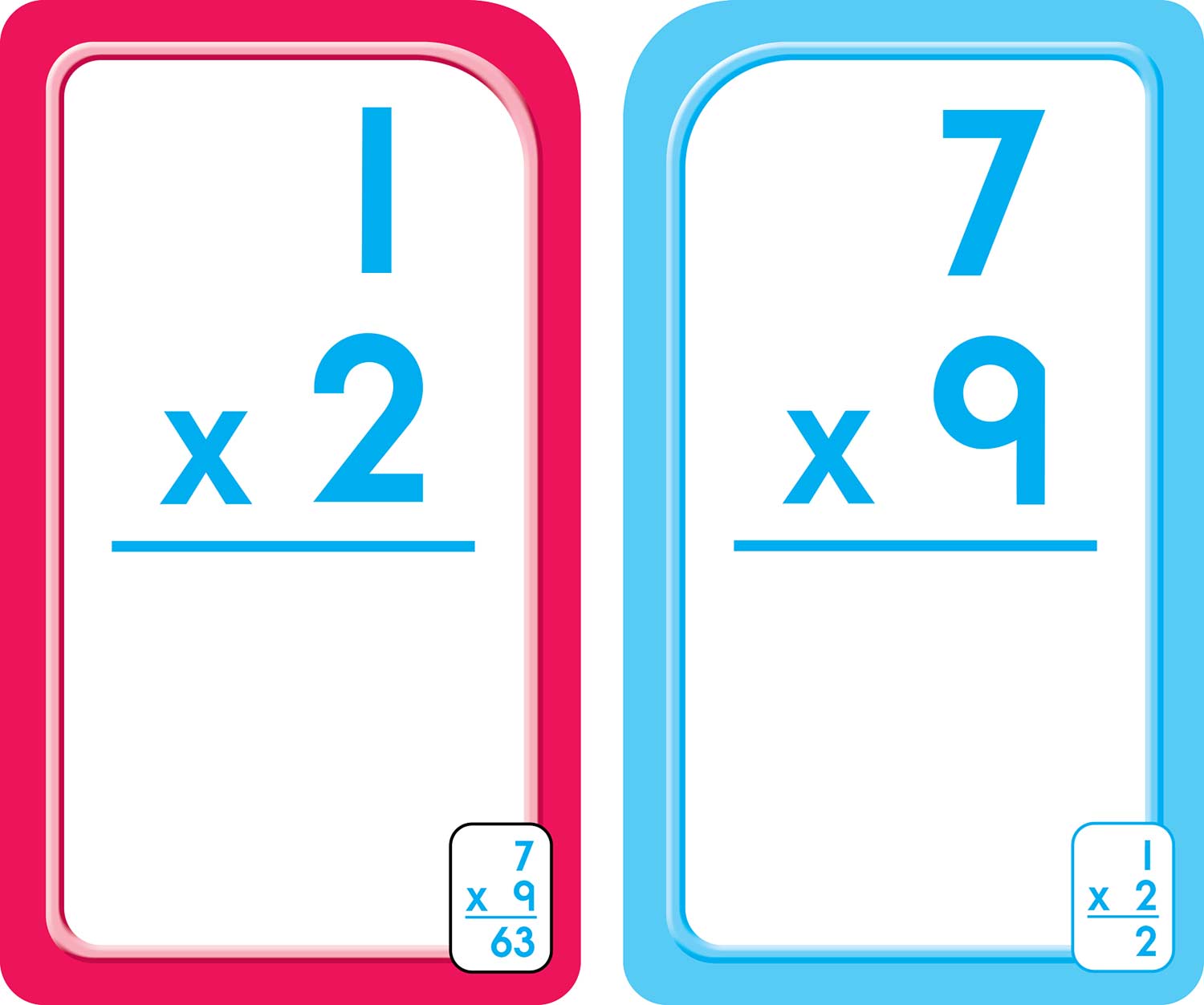 Multiplication 0-12 Flash Cards Developing Math Skills 56 Cards SCHOOL ZONE 