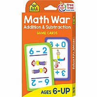 1st and 2nd Grade | Addition & Subtraction Math War