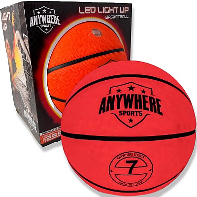 Pro Glow Light-Up Basketball No. 7 Size