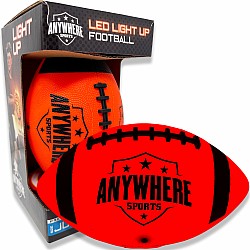 Pro Glow Light-Up Football 6" Size