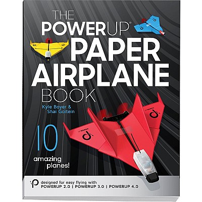 POWERUP Paper Airplane Book