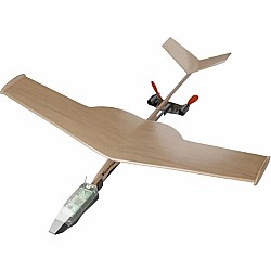 POWERUP 4.0 Tornado Updraft Balsa Wood Plane Kit