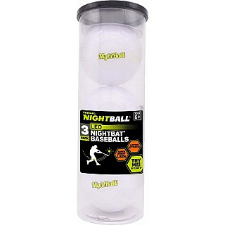 Tangle NightBall Baseballs (3pk)