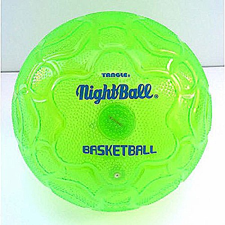 Tangle Sportz Matrix NightBall Basketball - green