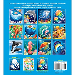 Ocean Life Modern Mosaics Stick to the Numbers