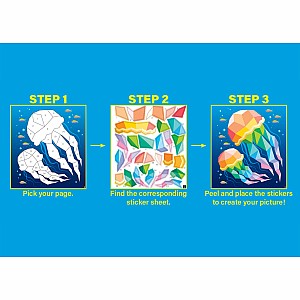 Ocean Life Modern Mosaics Stick to the Numbers