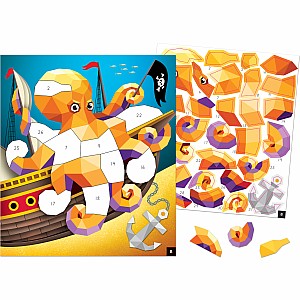 Ocean Life Modern Mosaics Stick to the Numbers