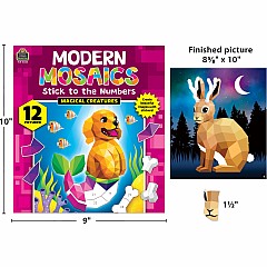 Magical Creatures Modern Mosaics Stick to the Numbers