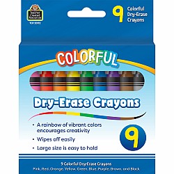 Colorful Dry-Erase Crayons