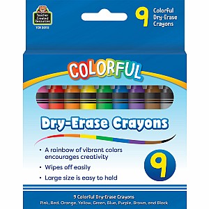 Colorful Dry-Erase Crayons