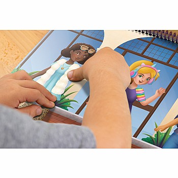 Fashion Friends Dress-Up Reusable Sticker Pad