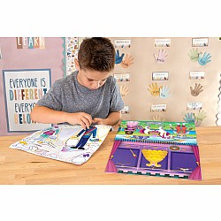 Fashion Friends Dress-Up Reusable Sticker Pad