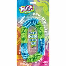 Twistle Squish, Aqua/Lime