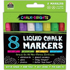 Chalk Brights Liquid Chalk Markers - 8 Count