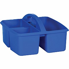 Blue Plastic Storage Caddy