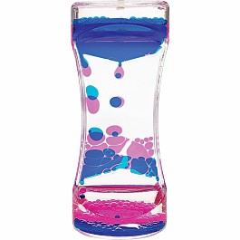 Blue & Pink Liquid Motion Bubbler