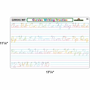 Cursive Writing Practice Learning Mat