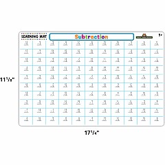 Subtraction Learning Mat