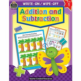 Write-on/ Wipe-off: Addition And Subtraction