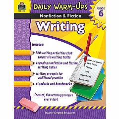 Daily Warm-Ups: Nonfiction & Fiction Writing (Gr. 6)