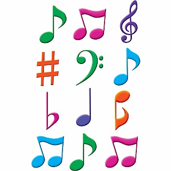 Musical Notes Mini Accents