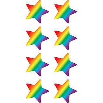 Rainbow Star Mini Stickers