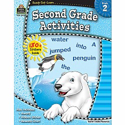 Ready Set Learn Workbook: Second Grade Activities (Gr. 2)