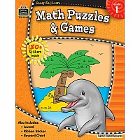 Rsl: Math Puzzles & Games (Gr. 1)