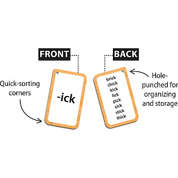 Word Families Flash Cards