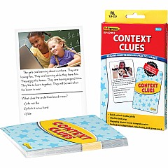 Reading Comprehension Practice Cards: Context Clues (Yellow Level)
