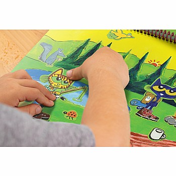 Pete the Cat Reusable Sticker Pad