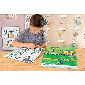 Pete the Cat Reusable Sticker Pad