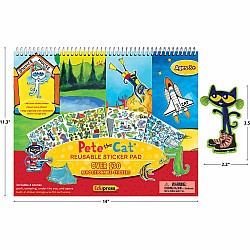 Pete the Cat Reusable Sticker Pad