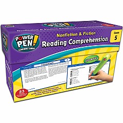 Power Pen Learning Cards: Nonfiction  Fiction Reading Comprehension (gr. 5)