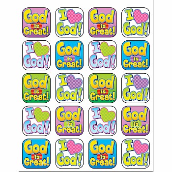 God Is Great Stickers