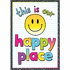 Happy Place Positive Poster
