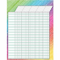 Colorful Scribble Incentive Chart