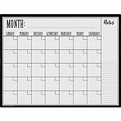 Modern Farmhouse Calendar Write-on/ Wipe-off Chart