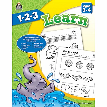 1-2-3 Learn (Ages 3 - 4)