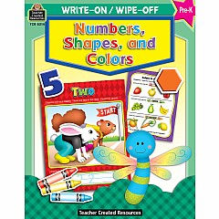 Write-On/Wipe-Off: Numbers, Shapes, And Colors